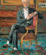 Paul Cezanne Victor Chocquet Seated France oil painting artist